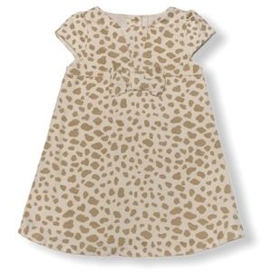 Gymboree Velveteen Animal Print Dress